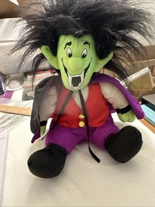 Peluche vampiro Halloween, giocattolo mostro Dracula, Trendmasters, 1993 - Foto 1 di 8