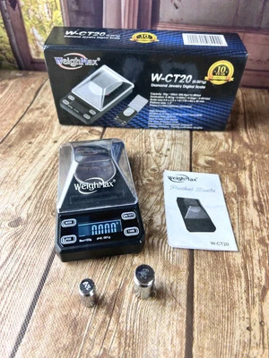 Báscula digital de bolsillo Weighmax W-CT20 0,001 g para joyería de diamantes  Foto 1 de 4