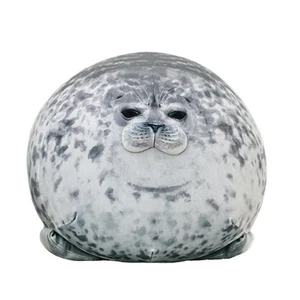 23.7 inch Large Seal Plush Pillow: Soft Stuffed Animal Toy Chubby Blob Seal - Picture 1 of 9