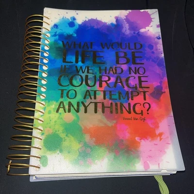 Markings 3-IN-1 JOURNAL Van Gogh by Gibson 3 Sections Ruled Grid Blank 480 pages - Image 1 of 4