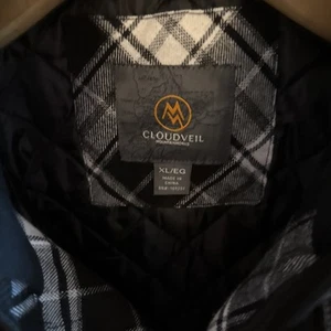 Cloudveil Black And White Jacket Flannel - Picture 1 of 10