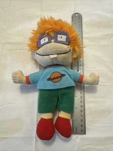 "Muñeco de peluche Nickelodeon Nanco vintage 2000 Chuckie Finster Rugrats 10""" - Imagen 1 de 17