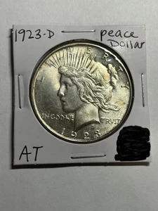 1923-D Peace Silber Dollar Auswahl Stempelglanz schönes glänzendes besseres Datum - Bild 1 von 4