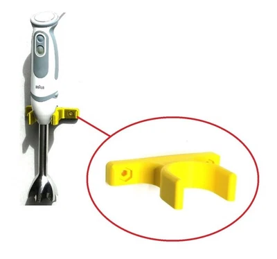 Soporte de montaje en pared soporte de estación base para batidora de mano mezcladora Foto 1 de 4