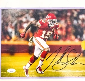 NFL Chiefs Signed Josh Gordon 8x10 Photo WR JSA Authenticated - Picture 1 of 3