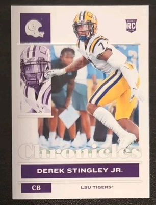 Derek Stingley Jr #3 2022 Chronicles Draft Picks Rookie Card Base Texans RC - Image 1 of 3