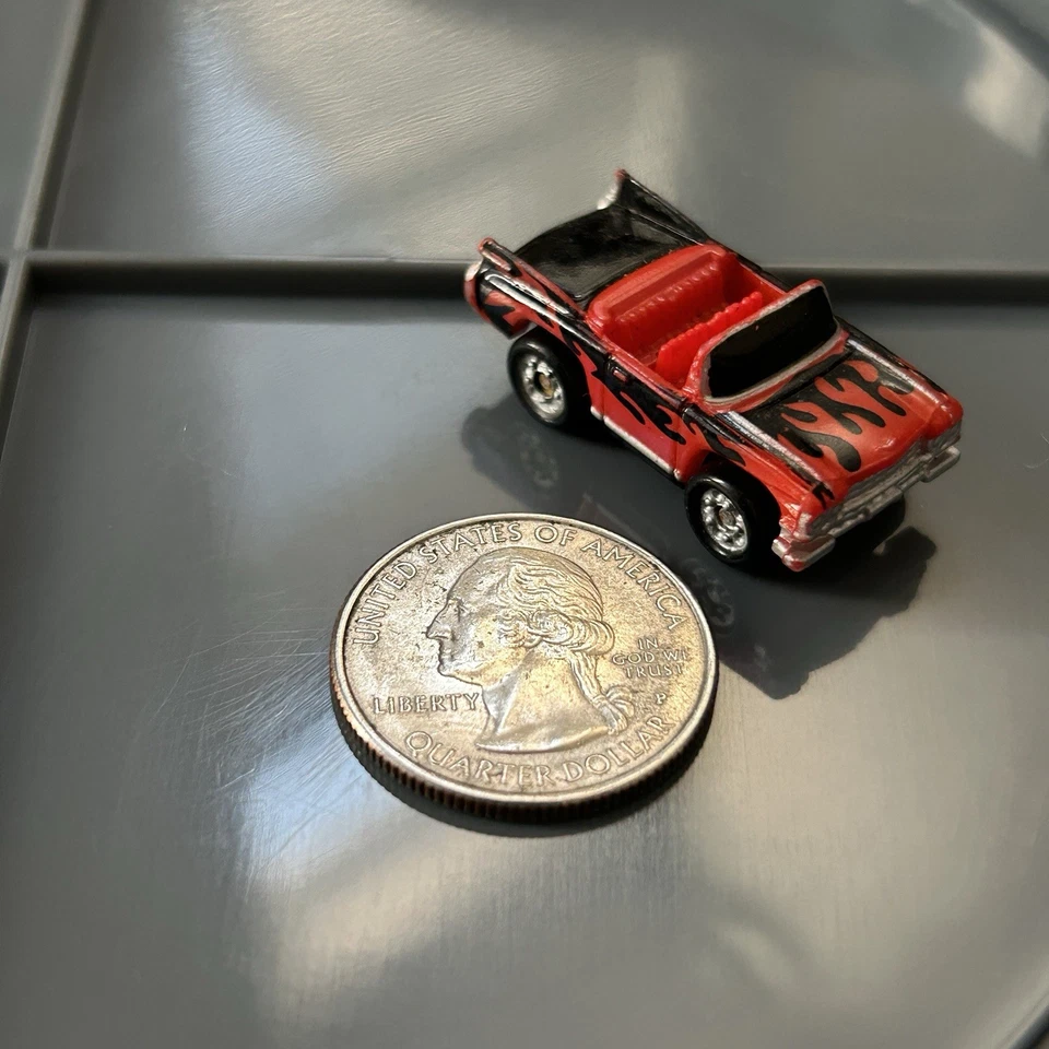 Micro Machines Loose LGTI galoob Cadillac Convertible Black red Highway 25cc - Image 1 of 1