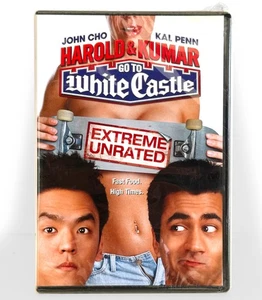 Harold & Kumar Go to White Castle (DVD, 2004, Extreme Unrated Ed) Brand New ! - Picture 1 of 3