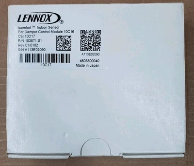 LENNOX 10C17 103871-01 iHarmony Indoor Damper Control Zoning System Sensor  - Image 1 of 3