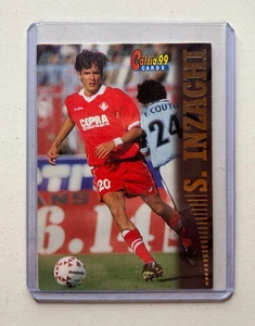 Rookie Simone INZAGHI Piacenza Panini Calcio Cards 1999 99 N 80 - Picture 1 of 2