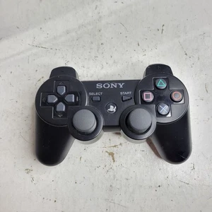 Controlador Sony Playstation 3 PS3 SIX AXIS Negro Genuino CECHZC1U Probado OEM - Imagen 1 de 5