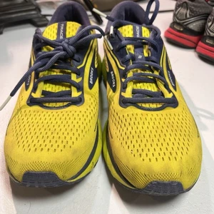 Brooks Hombre Trace 2 Amarillo Talla 9.5 Correr Buen Estado - Imagen 1 de 6
