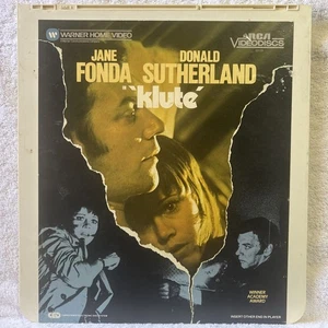 Klute SELECTAVISION RCA CED Jane Fonda Donald Sutherland Charle Cioffi RARE!! - Picture 1 of 2