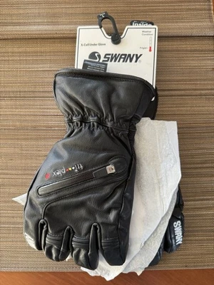 Swany X-Cell Under Glove — Schwarz, Herren Large, NEU - Bild 1 von 4