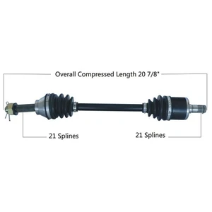 Tytaneum Front Left CV Axle 813-0037 - Foto 1 di 1