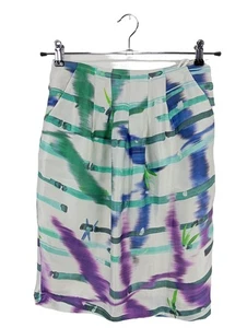 HUGO BOSS Falda de tubo Mujeres Falda Talla EU 36 lila-verde-azul estilo fiesta - Imagen 1 de 6