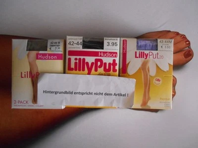 Hudson Lilly Put 20 DEN Strumpfhosenpaket Nr. 21 Gr. 42-44 # 6 Stück / 5 Farben - Bild 1 von 2