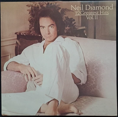 NEIL DIAMOND - 12 GREATEST HITS VOL II - 12" VINYL LP ALBUM RECORD - NEAR MINT - Image 1 of 4