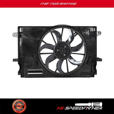 Conjunto de ventilador de refrigeración de radiador eléctrico para Chevrolet Cruze 2017-19 compatible con 39052896 Foto 1 de 4
