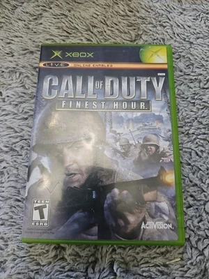 Call of Duty: Finest Hour Complete in Box for Microsoft Xbox 2004 - Image 1 of 4