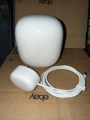 Google Nest WiFi Pro G6ZUC GA03030-US Wi-Fi 6E Router - Snow/White - Image 1 of 4