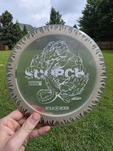 Discraft Sample FuZed Scorch - Flame Ring - Disc Golf Driver - Picture 1 of 2