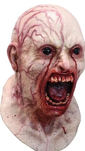 Original gruselige Erwachsene Halloween Horror infizierte Zombie menschliche Maske über Kopf NEU! - Bild 1 von 6
