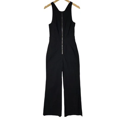 Macacão Feminino Maeve Anthropologie The Naomi Preto Sem Mangas Perna Larga Tamanho 6 - Imagem 1 de 4