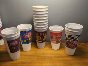 Lot Of 15 Vintage Coca-Cola Hardees Souvenir Plastic Cup 99, 03,04,08 - Picture 1 of 15