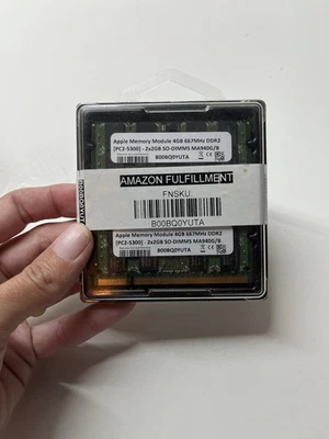 Apple 512 MB SO-DIMM 667 MHz DDR2 Memory (MA345G/A) - Image 1 of 4