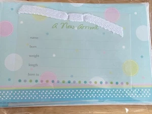 1 paquete de 8 tarjetas de anuncio de bebé de American Greetings *NUEVAS* p1 - Imagen 1 de 3