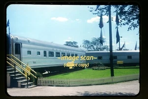 Southern Railway SOU Car at Chicago Railroad Fair in 1949, Kodachrome Slide t9b - Picture 1 of 3