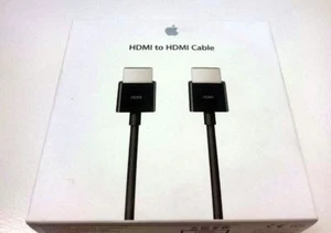 NEW GENUINE APPLE MC838ZM/B HDMI TO HDMI CABLE 1.8M NEW IN BOX - Photo 1/2