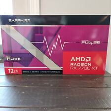 SAPPHIRE PULSE AMD Radeon RX 7700 XT 12GB GDDR6 Graphics Card - NEW Sealed