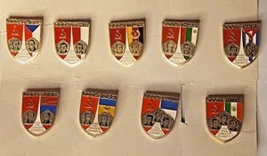 Set of vintage badges Cosmonauts of the USSR. RARITY - Picture 1 of 13