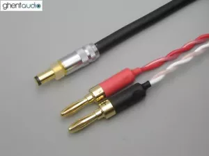 DC27 --- Spine DC Oyaide a 4 mm spine banana canare 4S6 cavo di interconnessione DC - Foto 1 di 4