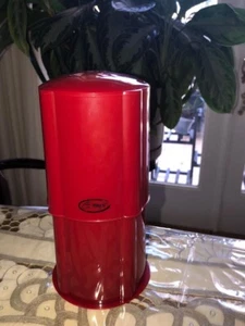 GINNY'S KITCHENWARE OBST- UND GEMÜSESCHNEIDER ROT nie benutzt - Bild 1 von 3