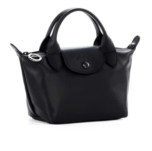 NEW Longchamp Le Pliage Xtra Xs Leather Tote Women's Black - Picture 1 of 5