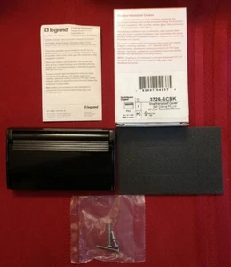 Legrand PASS & SEYMOUR Weatherproof Outlet GFCI Recept Cover Black 3726-SCBK  - Bild 1 von 4