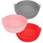 Silicone Air Fryer Liners, Silicone Air Fryer Pot Baskets, Reusable Air9450