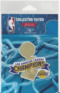 2020 Los Angeles Lakers Champions Trophy Patch NBA Finals Champs Official in Pkg - Picture 1 of 2