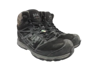 HELLY HANSEN Men's Alum Toe CP Mid-Cut Work Boots HHS191010 Black/Camo Size 11M - Picture 1 of 13