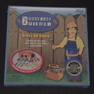 Bob the Builder Busy Busy Builder Dress Up Game Retired - New Factory Sealed - - Picture 1 of 2