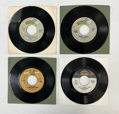 Lot of (4) Harry Chapin 45 RPM Records - Image 1 of 2