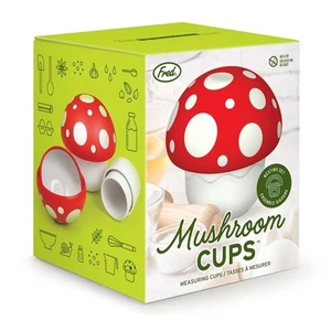Toadstool Design Kitchen Measuring Cups Novelty New Home Gift Idea Nesting Set - Picture 1 of 8
