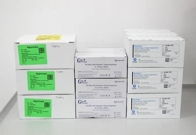 Puritan Sterile Rayon Tipped Applicators 6'' Medical Care Set of 18 (3377539) - Image 1 of 4