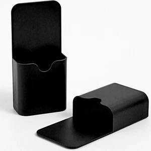 2 Stück Magnetische Stift Marker Halter, Magnet Bleistift Tasse Aufbewahrung für Schwarz - Bild 1 von 4