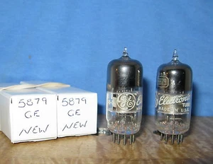 Radioröhren 5879 GE White Box NOS Matched PAIR - Bild 1 von 1