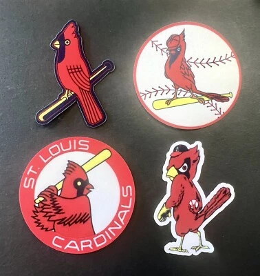 (Lot Of 4) St. Louis Cardinals Vintage Classic Logo Iron On Patch Jersey Patch - Image 1 of 4