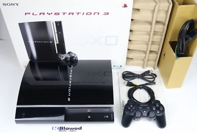 Consola SONY PLAYSTATION 3 PS3 Negra CECHL00 80GB CON Caja Envío Probada Importación de Japón Foto 1 de 4